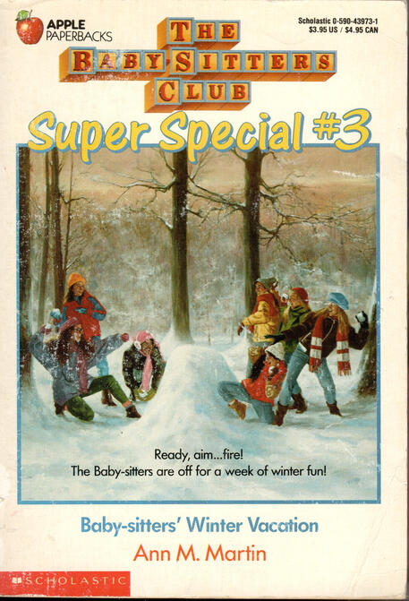the baby-sitters club participates in a snowball fight that doesn't happen in the book